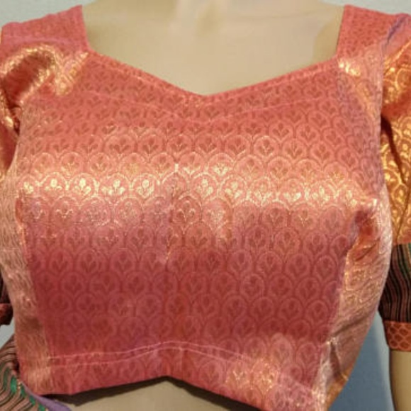 Beautiful Handloom Cotton Silk Saree with Blouse - Picture 3 of 4